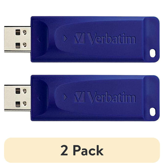 (2 pack) Verbatim Smart 32GB USB 2.0 Flash Drive Model 97408